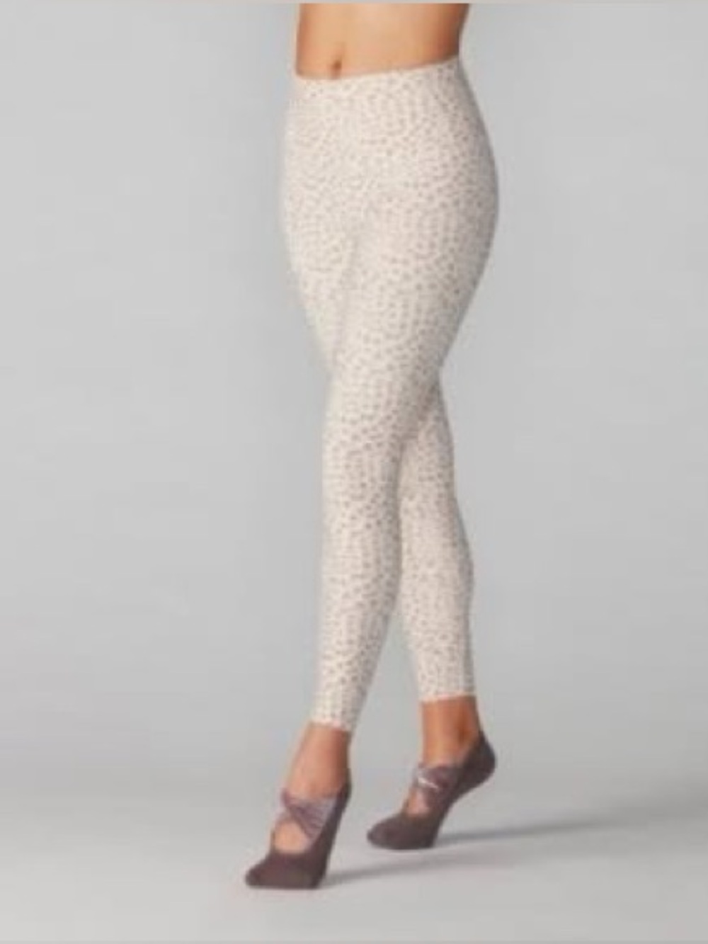 Tavi ‘Dune Lynx’ Leopard Print Cream/Brown Leggings